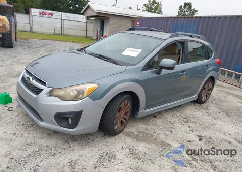 2012 Subaru Impreza 2.0I Sport Limited из США, поврежденный, VIN JF1GPAU65CH229221